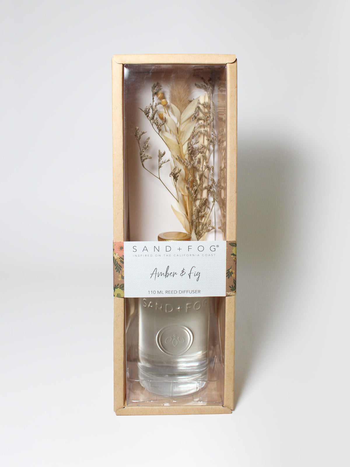 Calming Amber & Fig 110 ml Reed Diffuser