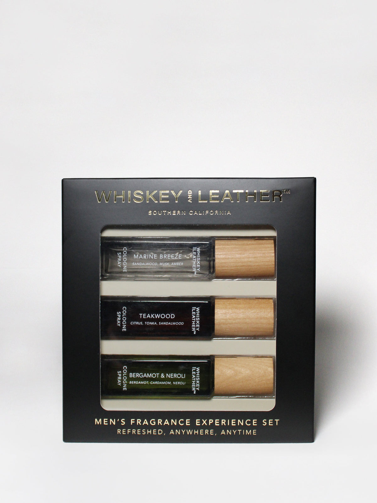 Exquisite 18ml Cologne Spray Set - Coastal & Woods Collection